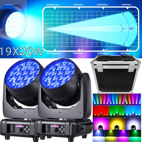 Led 19x20w zoom beam wash - 2,