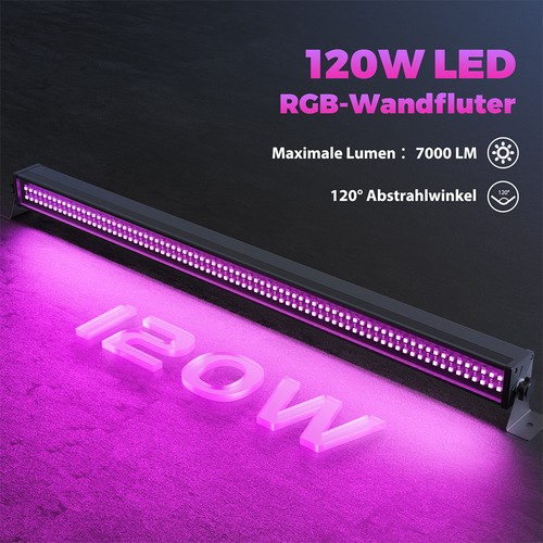 120w led rgb - washer, luce