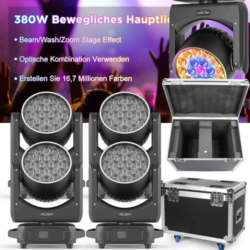 19x20w zoom beam wash - 4x,