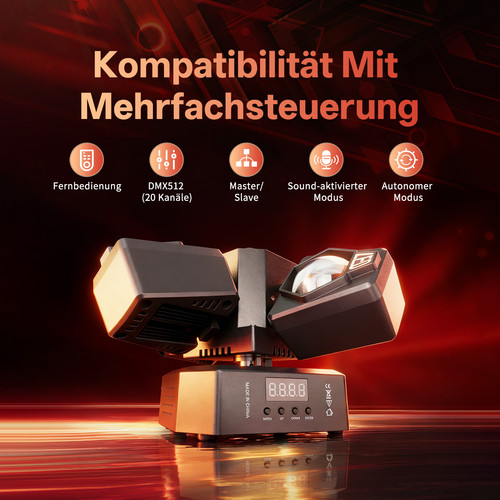 Uking 120w moving head - uking, dmx