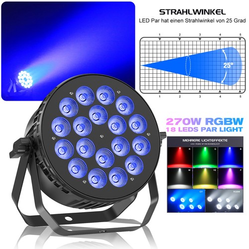 Faretto par led - 270, dmx512