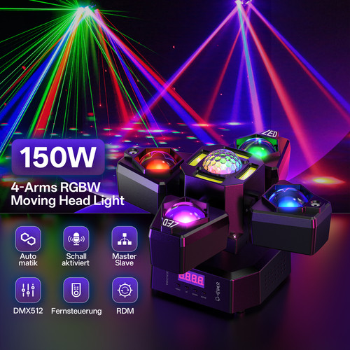 150 bracci laser testa - w,