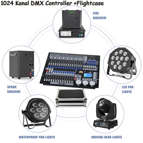 Controller dmx 1024 canali - canali, +