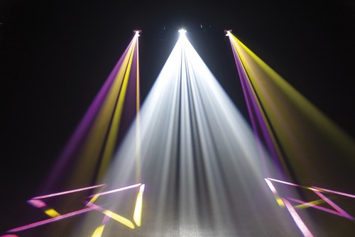 Effetto luce led scanner - effetto, a