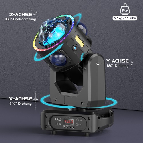 Fascio laser led 180 rgbw - led, w