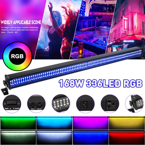 Rgb 168w led wall washer - dj,