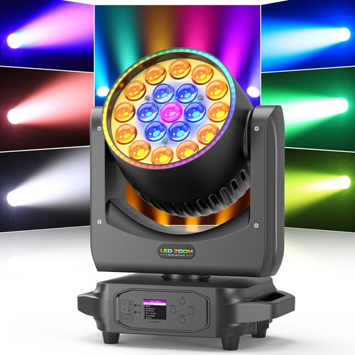 19x20w led wash beam zoom - beam,