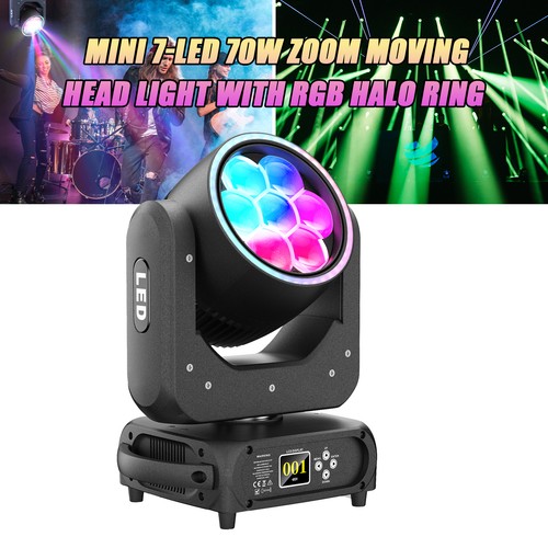 Faretto 7x70w rgbw led bee - faretto,