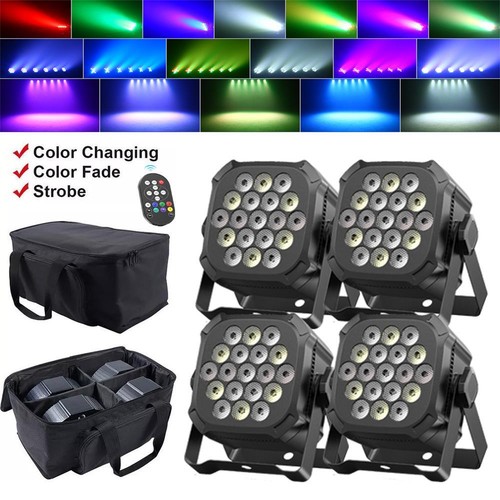 100w par faretto - 4x, rgb