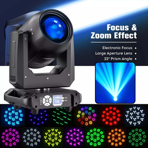 200w fascio 14gobo prisma - 200w,